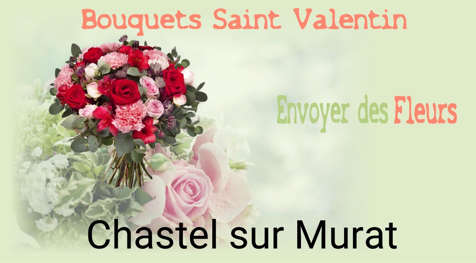 Roses de Saint-Valentin livrées à Chastel-sur-Murat